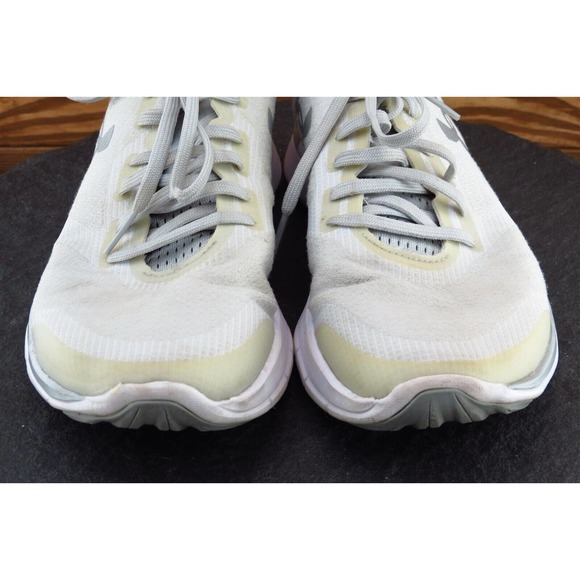 Under armour Women Size 7‎ M Off White Running Mesh 4501390263 - Picture 2 of 9